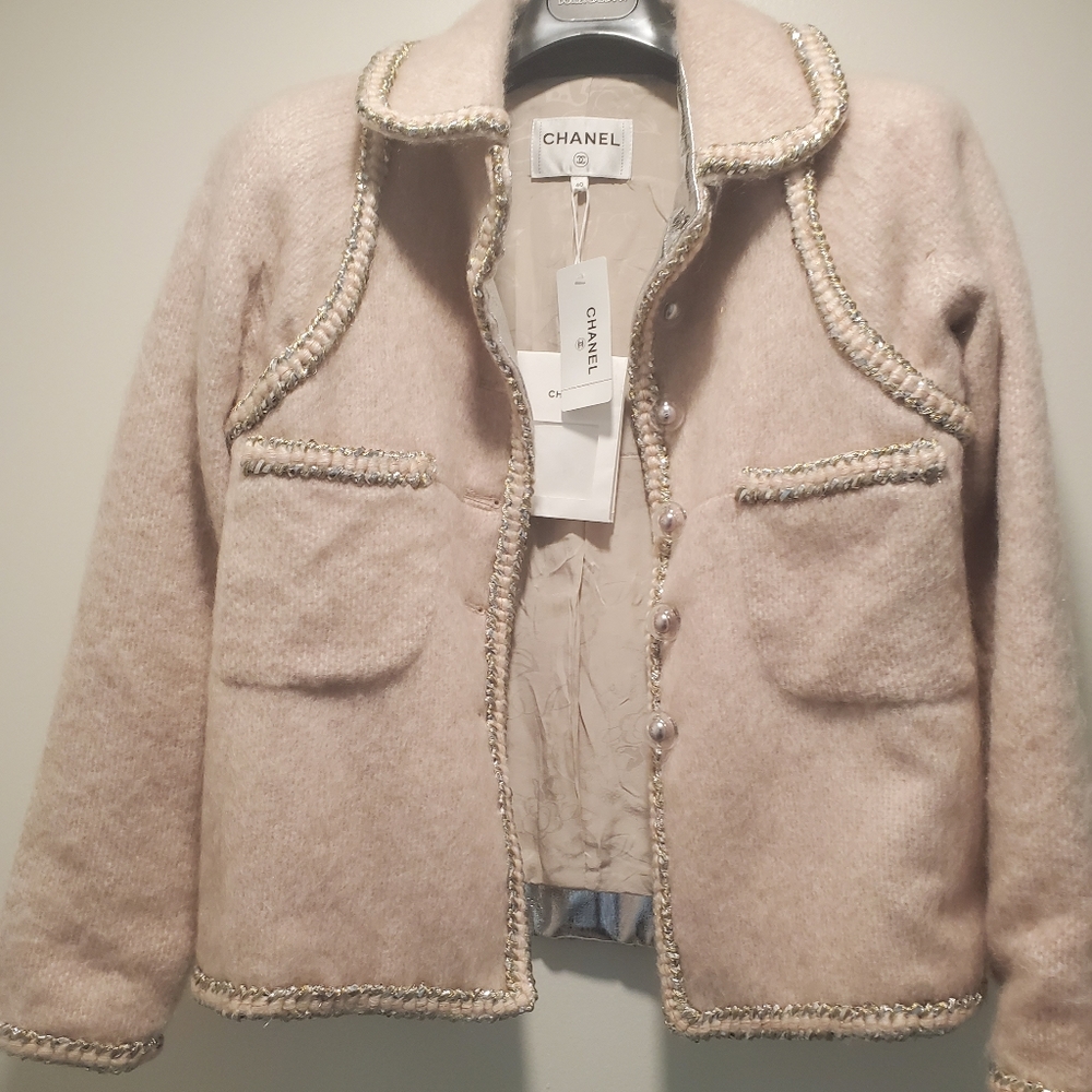 Chanel pink jacket